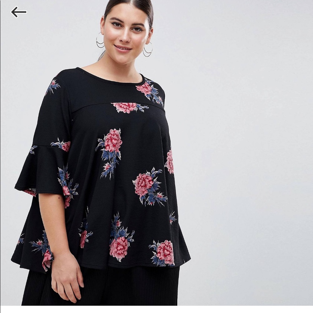 Rose Swing Blouse